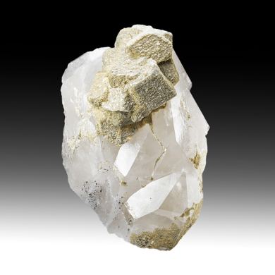 Siderite with Quartz, Pyrite (2004)