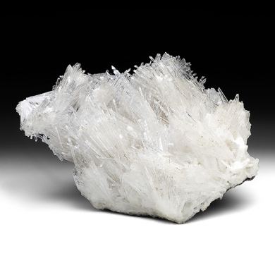 Scolecite with Fluorapophyllite-K