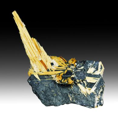 Rutile with Hematite