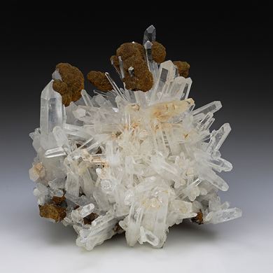 Quartz with Limonite