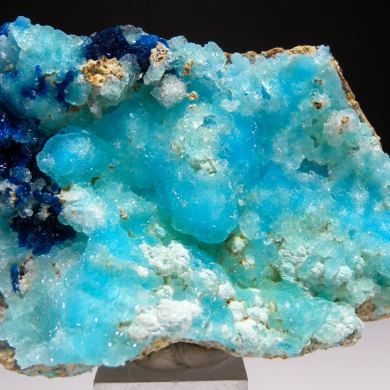 Veszelyite on Hemimorphite