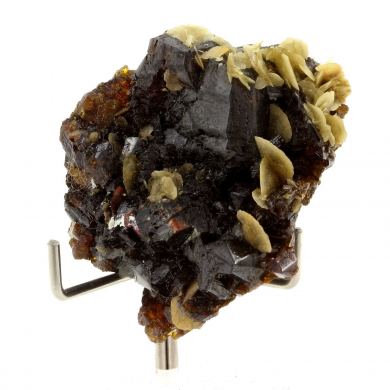 Sphalerite + Siderite.