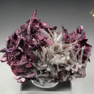 ERYTHRITE, QUARTZ