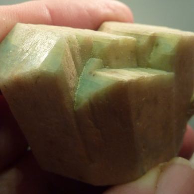 Microcline Feldspar var: Amazonite