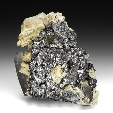 Magnetite with Feldspar, Quartz