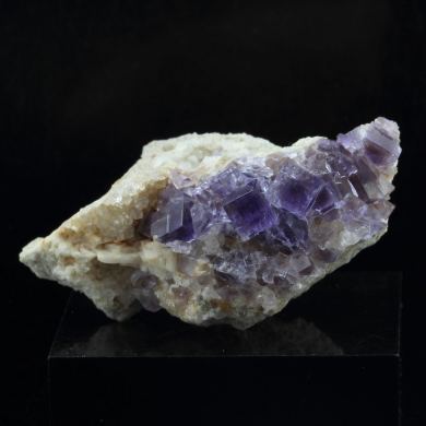 Fluorite + Quartz.