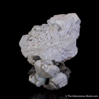 Hydrocerussite on Cerussite