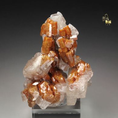 VANADINITE, CALCITE