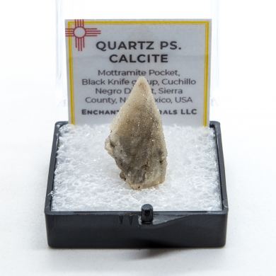 Quartz ps. Calcite