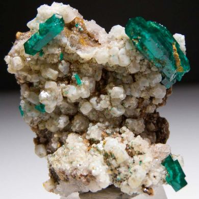 Willemite and Dioptase