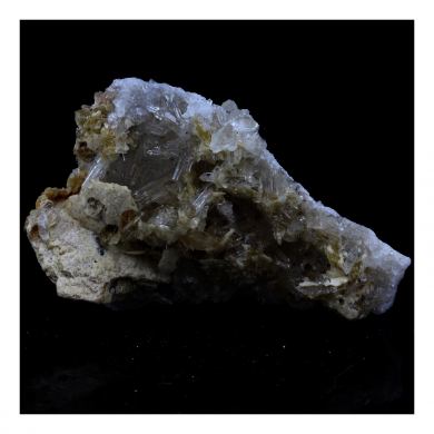 Siderite + Dolomite + Quartz. 100.0 ct.