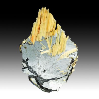 Rutile with Hematite