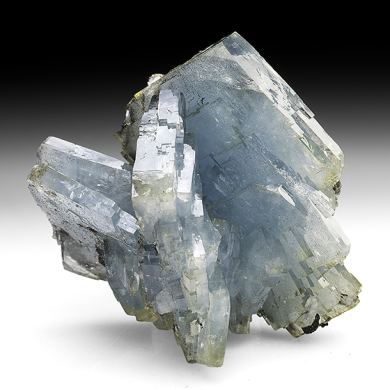 Barite with Pyrite