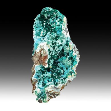 Dioptase with Plancheite