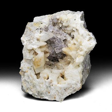 Fluorite with Calcite