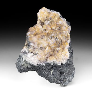 Smithsonite with Galena, Sphalerite