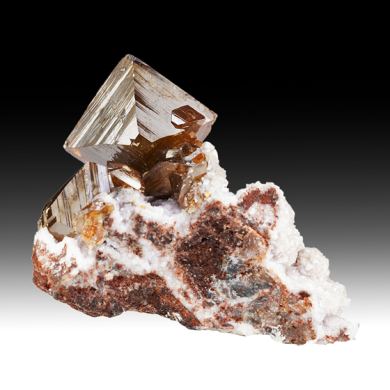 Wulfenite with Dolomite