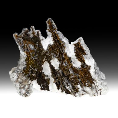 Descloizite with Calcite