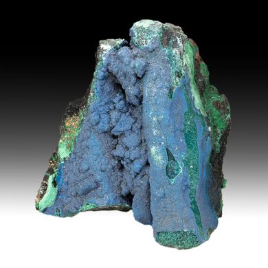 Cornetite with Malachite