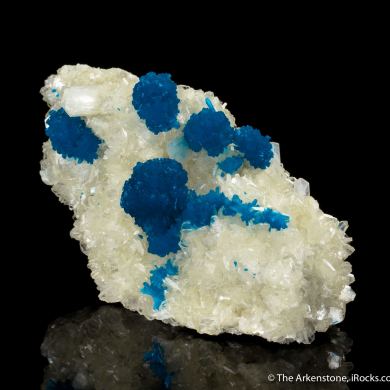 Cavansite on Stilbite