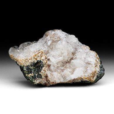 Imayoshiite with Datolite, Fluorapophyllite-K, Andradite