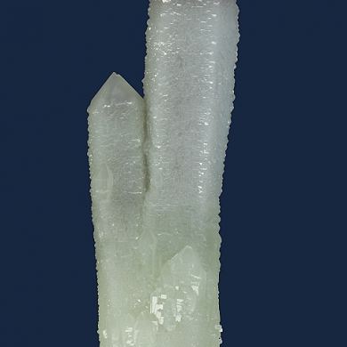 Quartz (var. Prase / Amethyst)