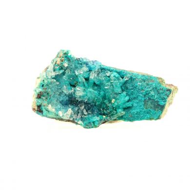 Dioptase + Shattuckite + Quartz. 1428.0 ct.