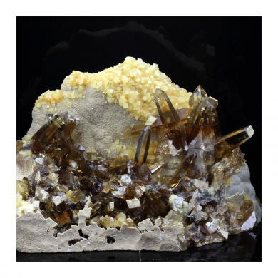 Baryte, Calcite.