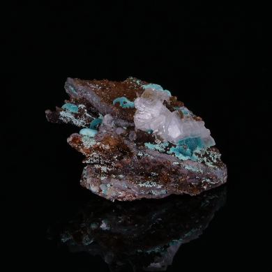 CHRYSOCOLLA and BARYTE - Shangulowé Mine, Kambove, Lualaba, DR Congo