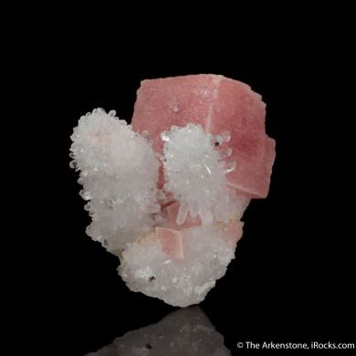 Rhodochrosite with Quartz