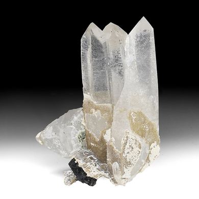 Quartz with Muscovite, Ferberite, Dolomite