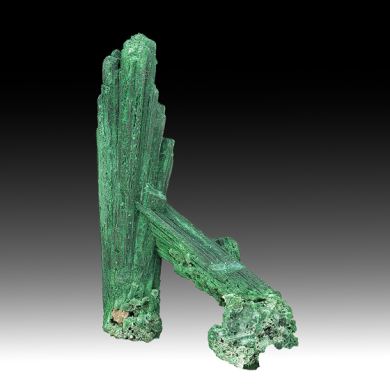 Malachite after Azurite