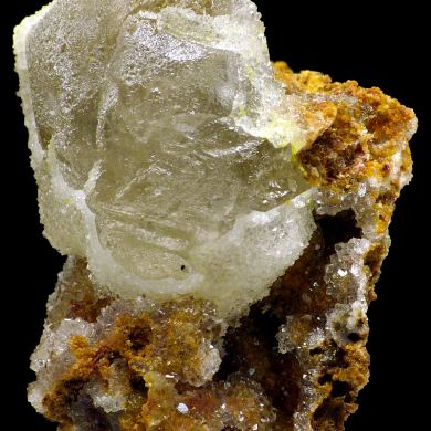 Cerussite, quartz