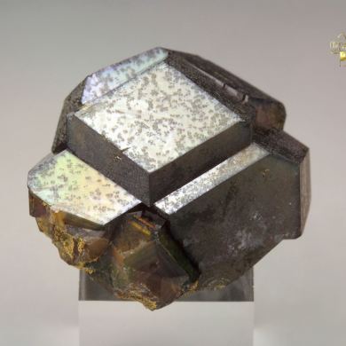 iridescent rainbow GARNET var. ANDRADITE