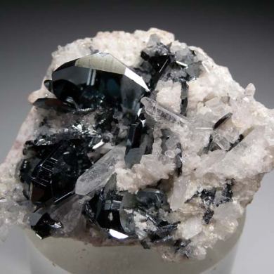 Hematite with Quartz