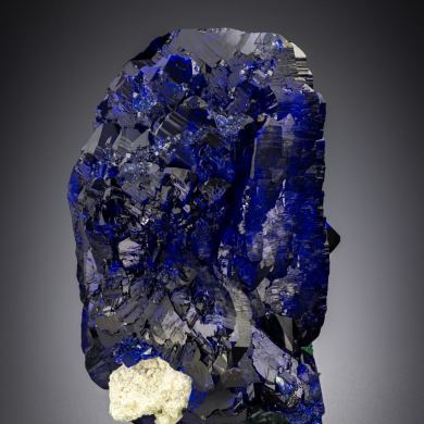 Azurite with Malachite