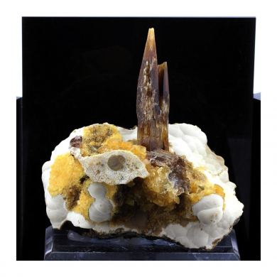 Baryte, Calcite.