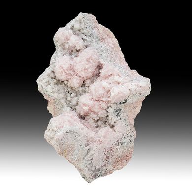 Rhodochrosite with Quartz