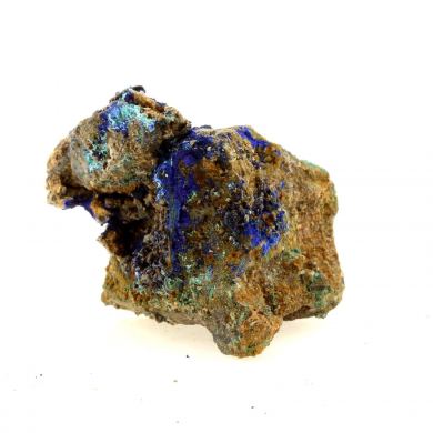 Azurite + Rosasite.