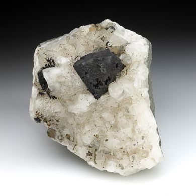 Bornite with Calcite