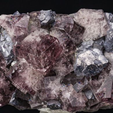 Fluorite with Galena