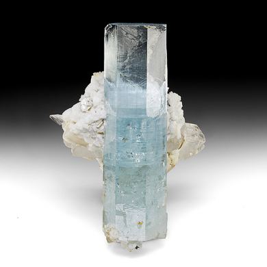 Beryl with Albite, Quartz