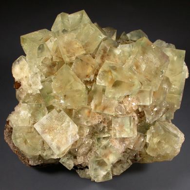 Fluorite with Quartz