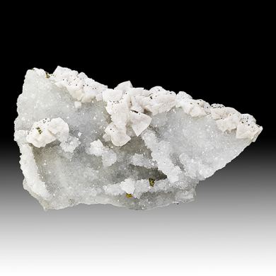 Dolomite with Chalcopyrite, Quartz