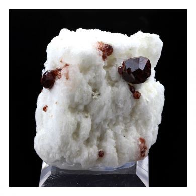 Spessartite Garnet, Orthose.