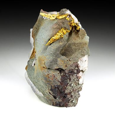 Gold with Quartz, Pyrite