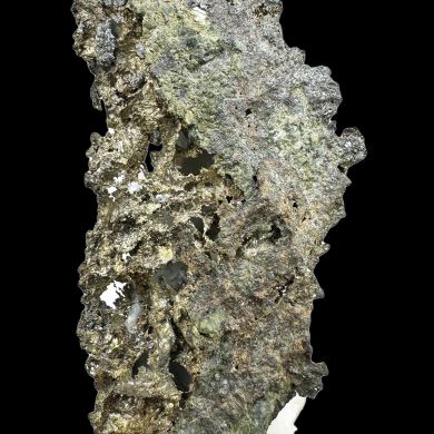 Allargentum & silver pseudo. after dyscrasite, acanthite