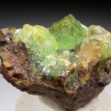 Cuprian Smithsonite