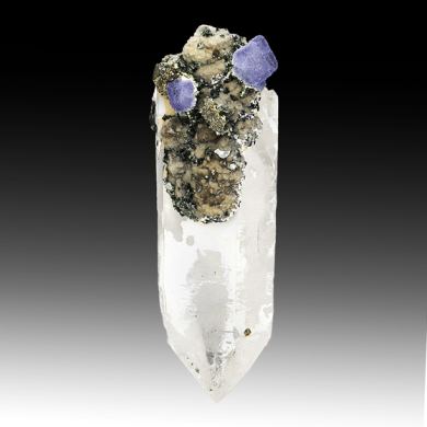 Fluorite with Quartz, Muscovite, Marcasite (2014)