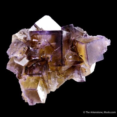 Fluorite with Chalcopyrite and Baryte inclusions